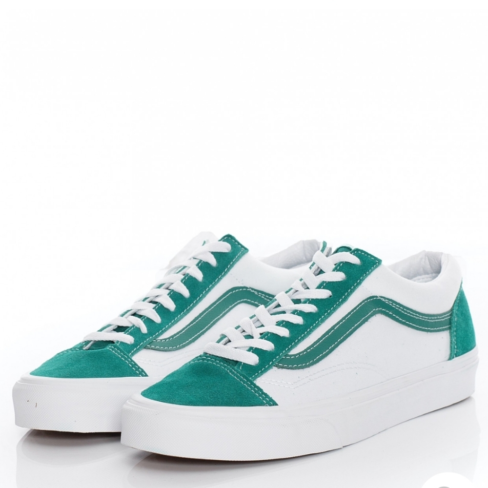 Vans Green/White Sneakers